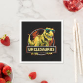 Serviette En Papier Unclesaurus T rex Uncle Saurus Dinosaur (En situation)