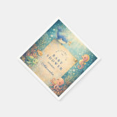 Serviette En Papier Under The Sea Baby Shower (Coin)