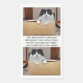 Serviette En Papier Une autre dimension (Devant)