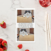 Serviette En Papier Une autre dimension (En situation)