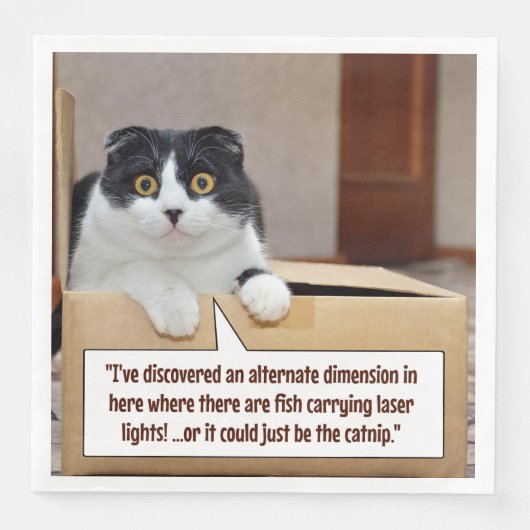 Serviette En Papier Une autre dimension (Devant)