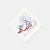 Serviette En Papier Une chose deux C'est une chose d'été (Coin)