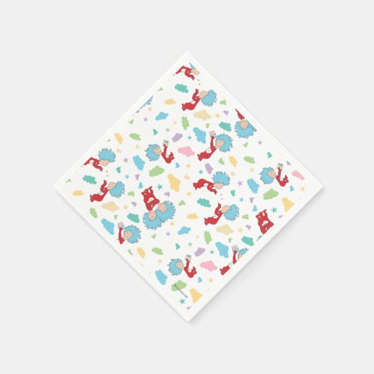 Serviette En Papier Une chose deux douces choses Motif (Coin)