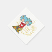 Serviette En Papier Une Chose Deux Joyeuses Choses Qui Donnent ! (Coin)