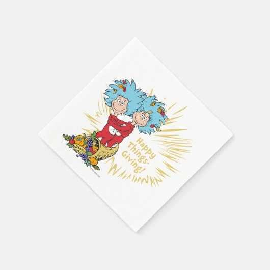 Serviette En Papier Une Chose Deux Joyeuses Choses Qui Donnent ! (Coin)