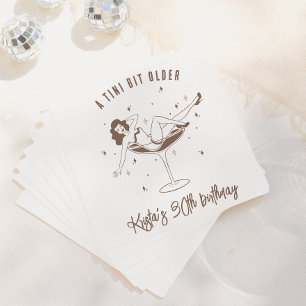 Serviette En Papier Une fête d'anniversaire un peu plus vieille