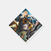 Serviette En Papier Une fusion Imaginaire douce (Coin)