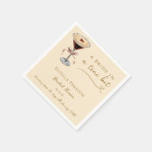 Serviette En Papier Une mariée dans une Fête des mariées Tini Bit Hear (Coin)