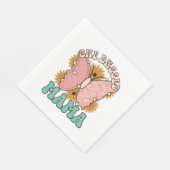 Serviette En Papier Une mère bienheureuse (Coin)