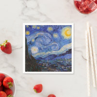 Une nuit étoilée : Saint Remy par Vincent Van Gogh