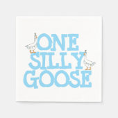 Serviette En Papier Une oie idiote (Devant)
