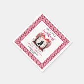 Serviette En Papier Une petite amie Valentine (Coin)