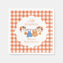 Une petite Baby Shower automnale de citrouille