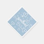 Serviette En Papier Une petite douche pour bébé (Coin)