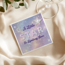 Une petite étoile atterrit Cadeau de Baby Shower c