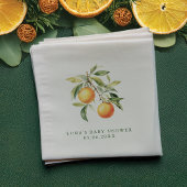 Serviette En Papier Une petite mignonne est en route Baby Shower