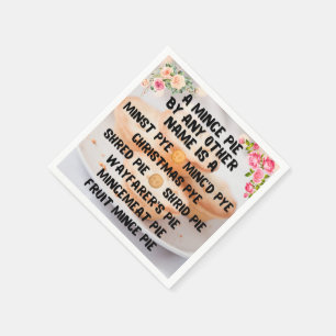 Serviette En Papier Une petite tarte par n'importe quel autre nom est