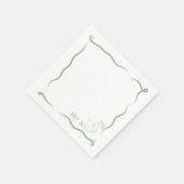 Serviette En Papier Une poire parfaite - Napkin (Coin)
