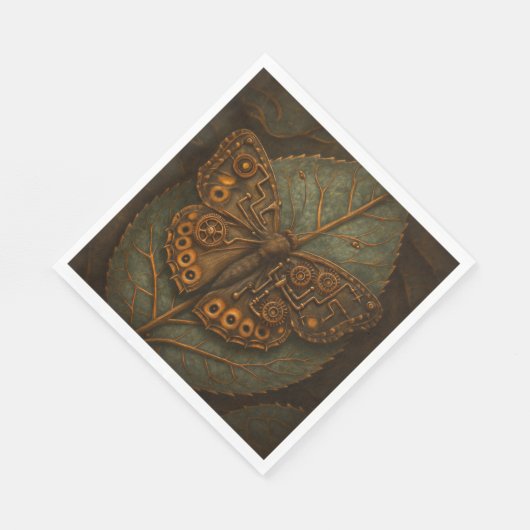 Serviette En Papier Une touche de rétro pour votre table -  (Coin)