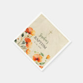 Serviette En Papier Une vie éclairée Baptême chrétien orthodoxe (Coin)