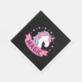 SERVIETTE EN PAPIER UNICORN MAGIC (Coin)