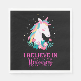 SERVIETTE EN PAPIER UNICORN MAGIC