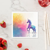 Serviette En Papier Unicorn Magic - Party (En situation)