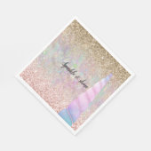 Serviette En Papier Unicorn Sparkle (Coin)