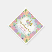 Serviette En Papier Unicorne Anniversaire Party Napkin (Coin)