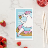 Serviette En Papier Unicorne d'été (En situation)