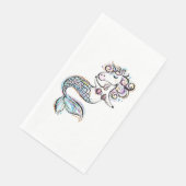 Serviette En Papier Unicorne d'été (Coin)