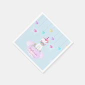 Serviette En Papier Unicorne magique (Coin)