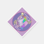 Serviette En Papier Unicorne mignonne (Coin)