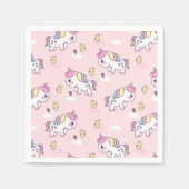 Serviette En Papier Unicornes (Devant)