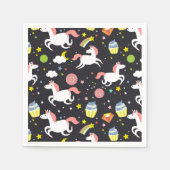 Serviette En Papier Unicornes (Devant)