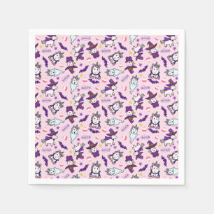Serviette En Papier Unicornes d'Halloween