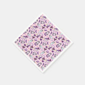 Serviette En Papier Unicornes d'Halloween (Coin)