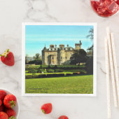 Serviette En Papier Unique Cunningham Scottish Clan Finlaystone House (En situation)