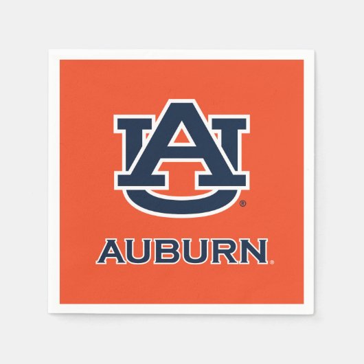 Serviette En Papier Université d'Auburn | AU Auburn (Devant)