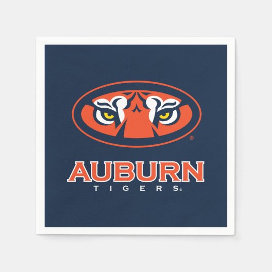 Serviette En Papier Université d'Auburn | Auburn Tigers (Devant)