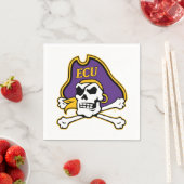 Serviette En Papier Université de Caroline de l'Est | Pirates écus (En situation)