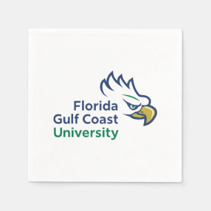 Serviette En Papier Université de la côte du golfe de Floride   FGCU A