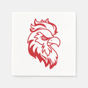Serviette En Papier Université d'État de Jacksonville Gamecocks Red ga