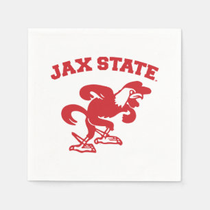 Serviette En Papier Université d'État de Jacksonville JAX State Gameco