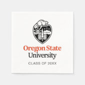 Serviette En Papier Université d'État de l'Oregon (Devant)