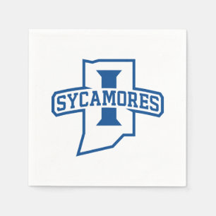 Serviette En Papier Université d'État d'Indiana Sycamores