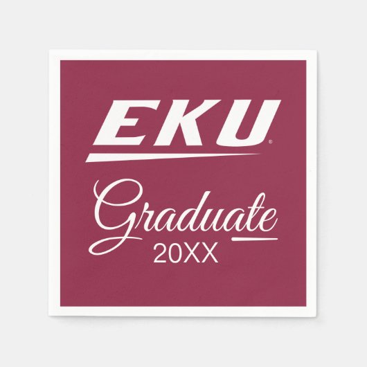 Serviette En Papier Université du Kentucky oriental | EKU (Devant)
