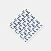 Serviette En Papier Université du Mississippi | Script Rebels (Coin)