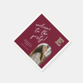 Serviette En Papier Université Elon E | Classe 2OXX (Coin)