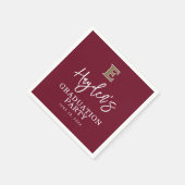 Serviette En Papier Université Elon E | Classe 2OXX (Coin)